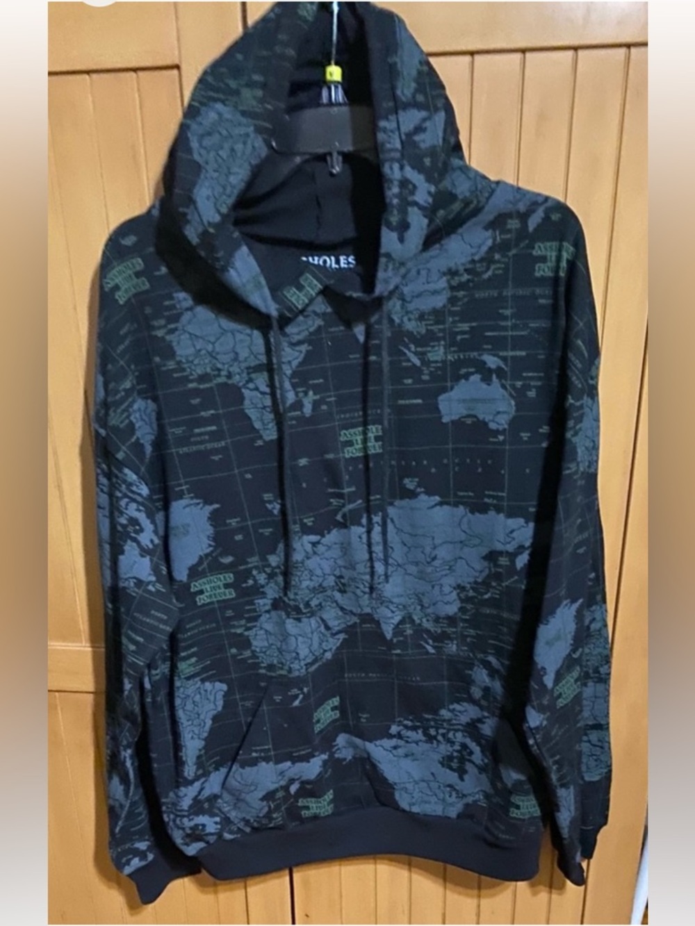 Global Unisex long sleeve Shirt/Hood Sz. large